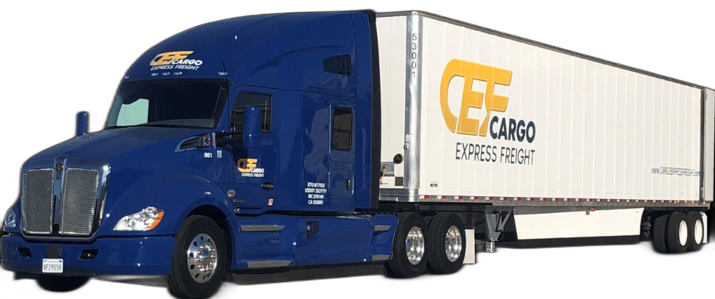 Cargo Express Freight Kenworth tractor-trailer