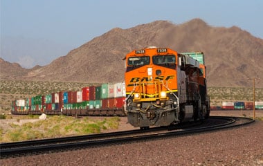Transport Train - Transport Logistics - Cargo Express Freight